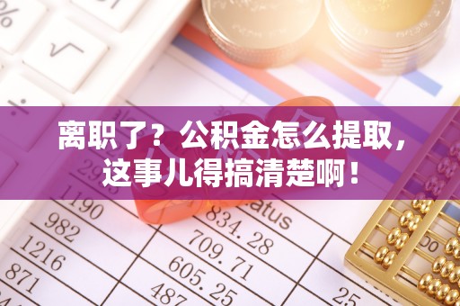 苏尼特右旗离职了？公积金怎么提取，这事儿得搞清楚啊！