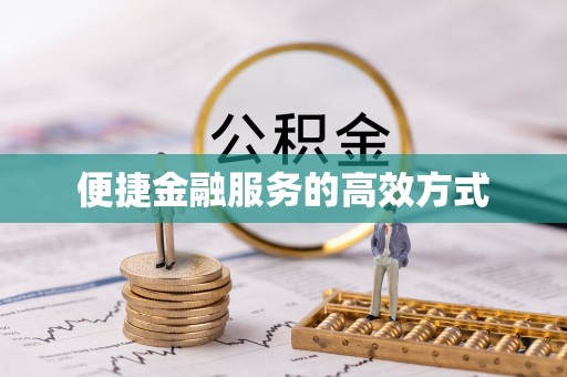 苏尼特右旗便捷金融服务的高效方式